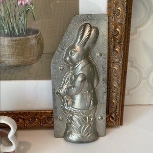 Antique German Chocolate Rabbit Mold